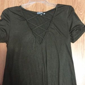 Charlotte Ruse criss cross top